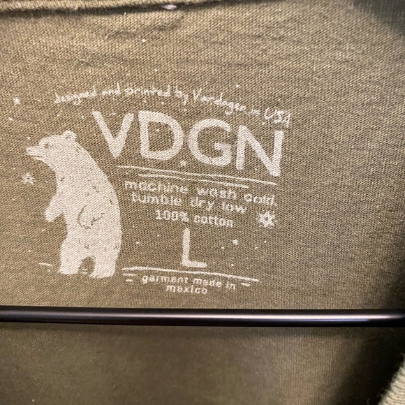 VDGN Vardagen Ugly Sweater Christmas Holiday Graphic Tee T Shirt SS L - Picture 6 of 6